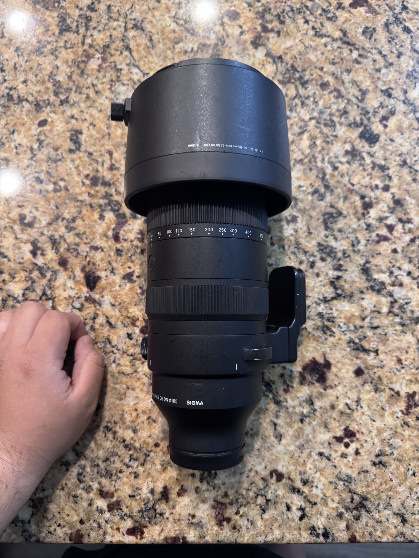Sigma 60-600 F4.5 -6.3 Sony Lens