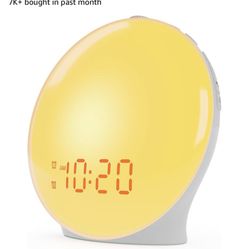 Wake up Light Sunrise Alarm Clock 