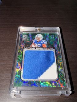 Michael Pittman Jr. Spectra Monumental Patch /25 | 2020 Panini Spectra SSP