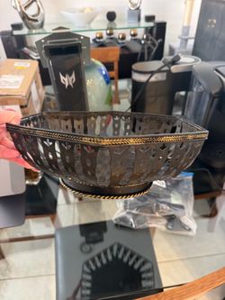 Vintage metal bowl