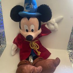 Disney sorcerer mickey mouse plush