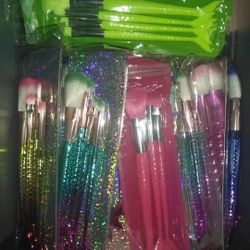 New Mermaid Makeup Brushes $10 Each 