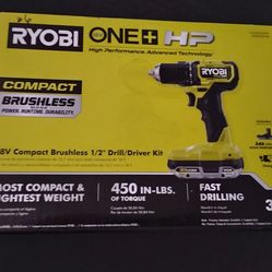 Ryobi One + Hp Drill