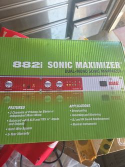 BBE 882i Dual-Mono Sonic Maximizer