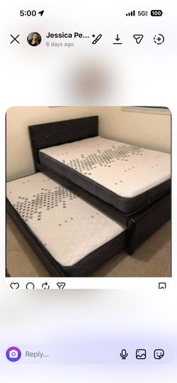 Full/twin Bed With Mattress