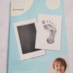 Baby Handprint or Footprint Clean-Touch Ink Pad Kit, Baby Print 3x5 M/L