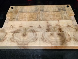 Handmade butcher block cutting board