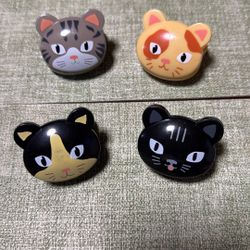 Cute Kitty Cat Clips For Chips, Opened Bags