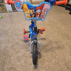 Paw Patrol Toddler Bike