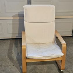 Poang Chair And Ottoman 