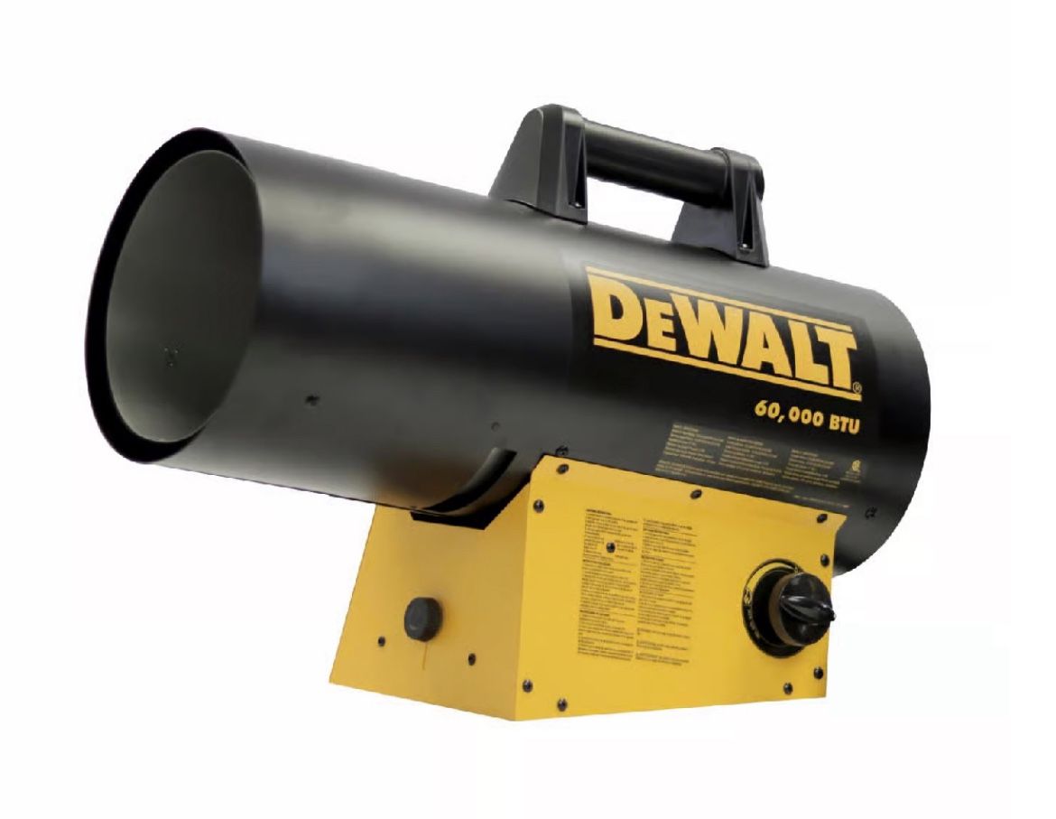 DEWALT 60,000 BTU OUTDOOR PROPANE SPACE HEATER