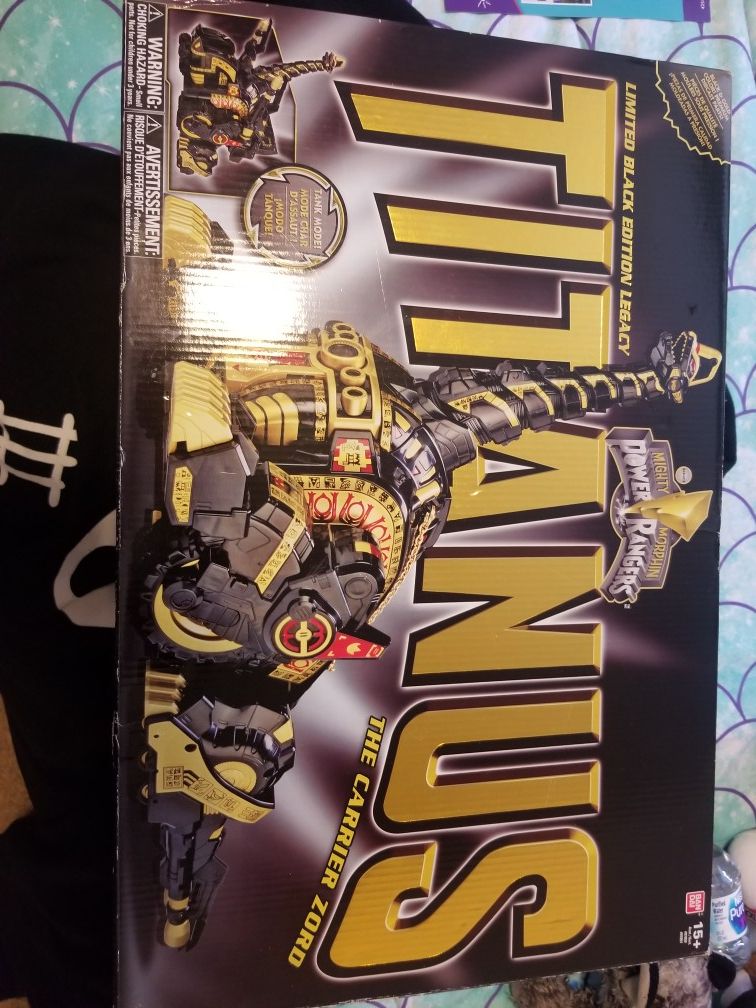 1993 limited edition power rangers titanus zord