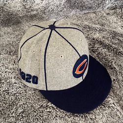 Chicago Bears Hat, 100th Season, New Era, 59FIFTY