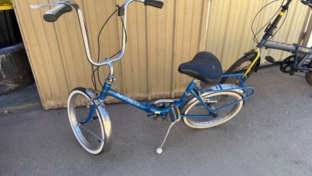 Old school folding bicycle