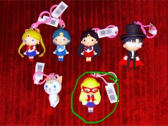 Series #1 Sailor Moon Figural Bag Clips