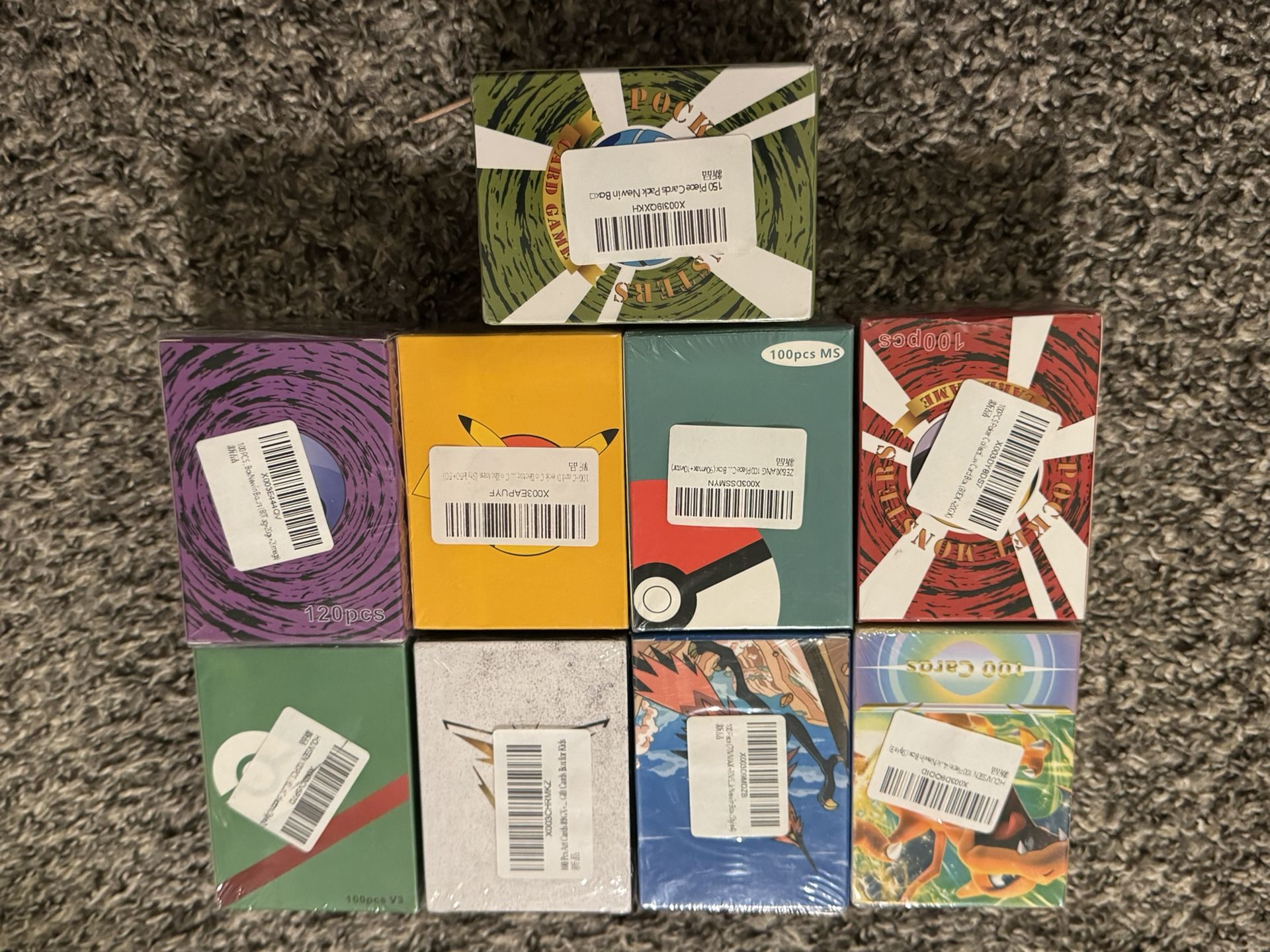 100 Piece Cards Pack New In Box(9 Style)(separate Sale)