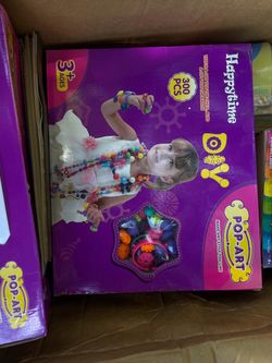 Happytime Pop-Art DIY Bead Jewelry Kit 300 Pieces