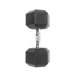 CAP Barbell Coated Hex Dumbbell, Single 45 