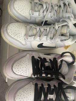 Girls Jordans size 1y. Both for $35