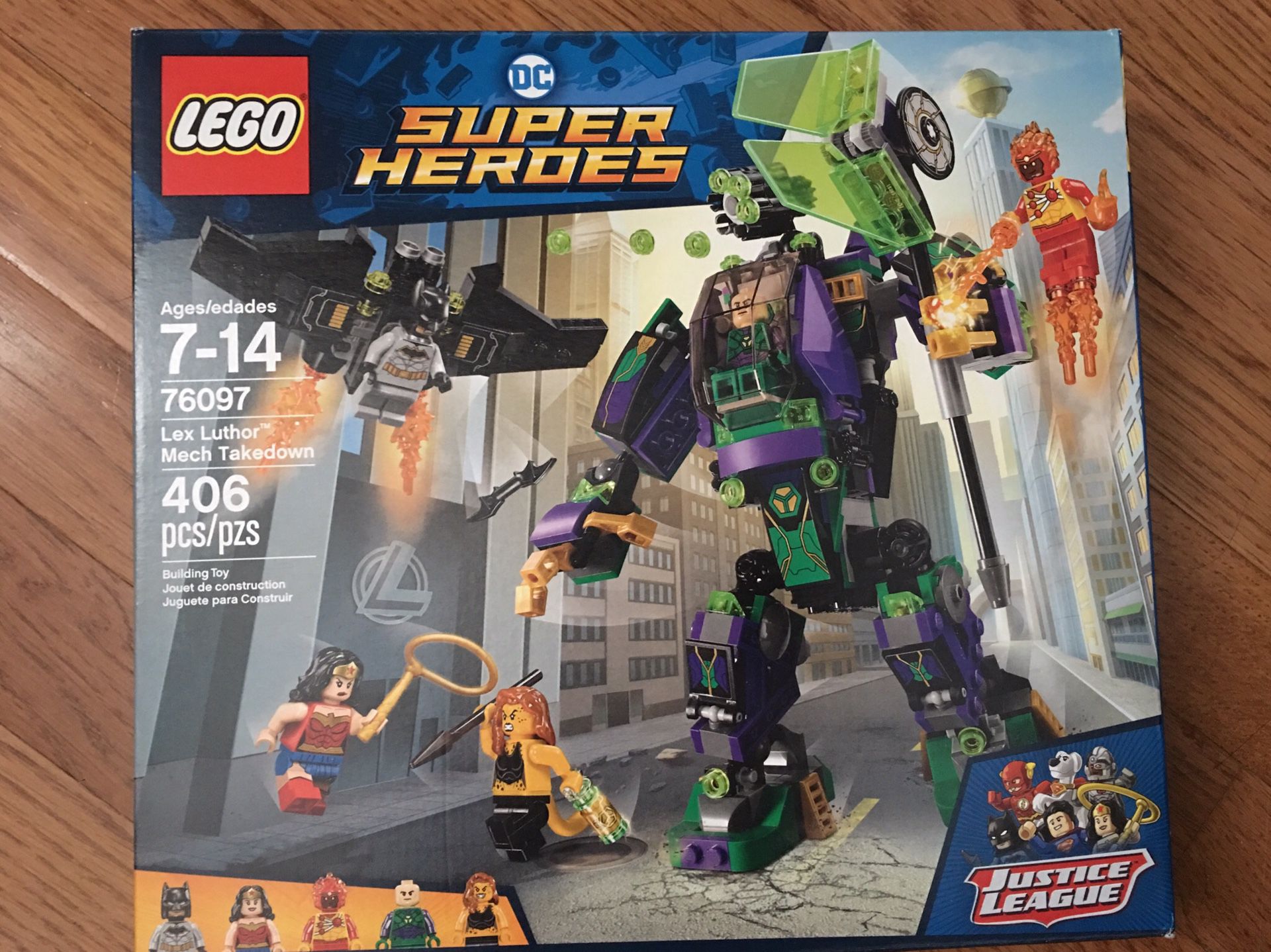 LEGO 76097 Lex Luthor Mech Takedown $20-Brand New