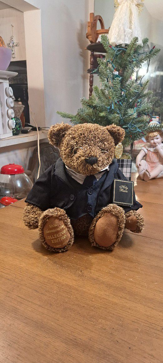 Dan Dee Teddy Bear 100th Anniversary Collector's Edition 1(contact info removed) Preacher W/Bible