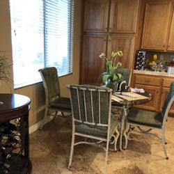 Dining table with chairs