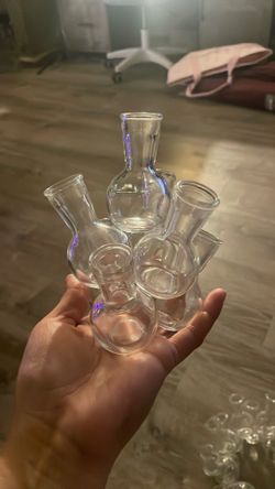 Vintage Vase Glass Clusters 