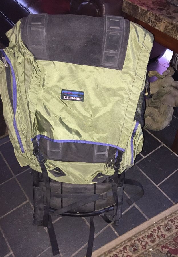 LL Bean camping bag