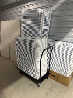 Chairs, tables, canopyβs and more.