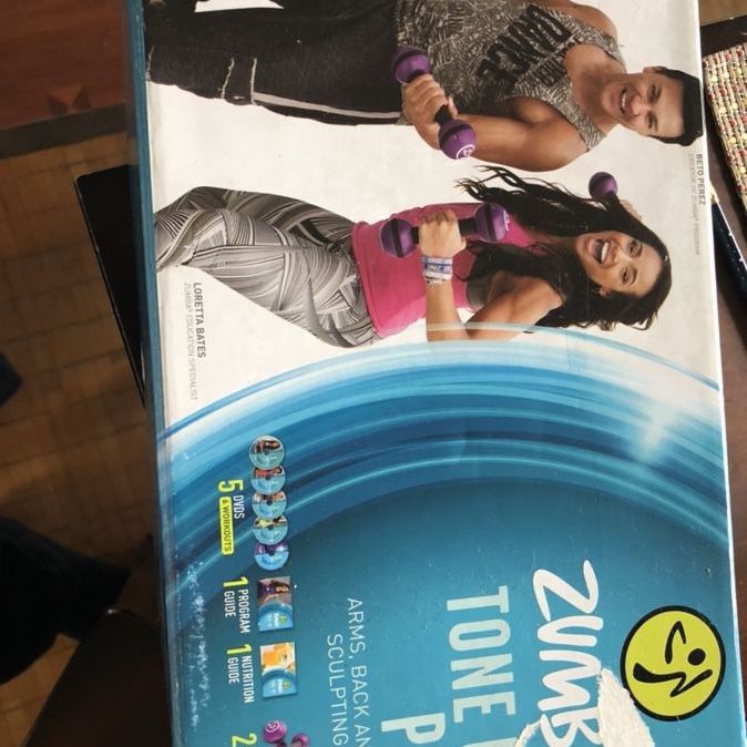 DVD Zumba Tone Up Plus DVD
