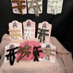 Mini Felt Bows Handmade