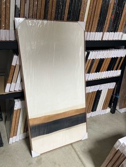Abstract Framed Canvas Wall Art 60" x 30"