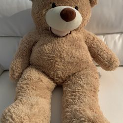 Big bear plush size 39” tall