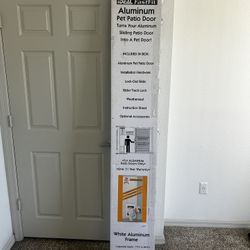 Aluminum Pet Patio Door