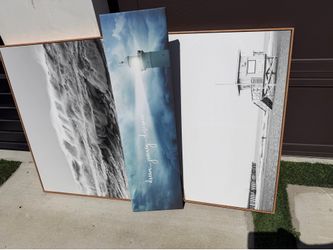 Wall framed art