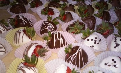 cholate covered strawberries