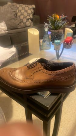 Brown leather nice shoe