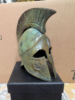 Greek Spartan Corinthian helmet