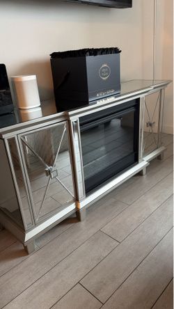 Fireplace TV Media Console