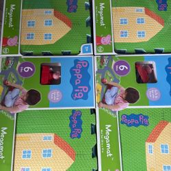 Peppa Pig: 6-Piece Mega Play Mat, Multicolor