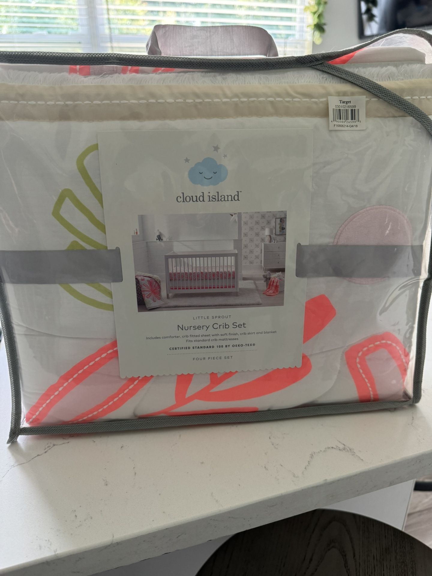 Cloud Island Nursery Crib Set - Little Sprout