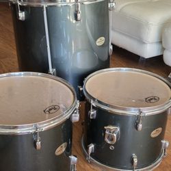 Pearl Forum Series Drum Shells 3 Piece High Medium And Floor Tom 