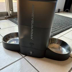 HoneyGuaridan 3.5L Automatic Cat Feeder for Two