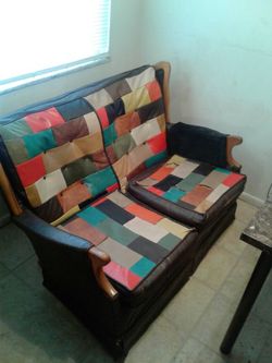 Antique rocking couch