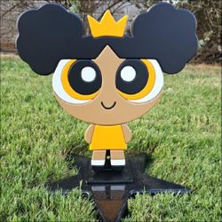 Power Puff decor stand
