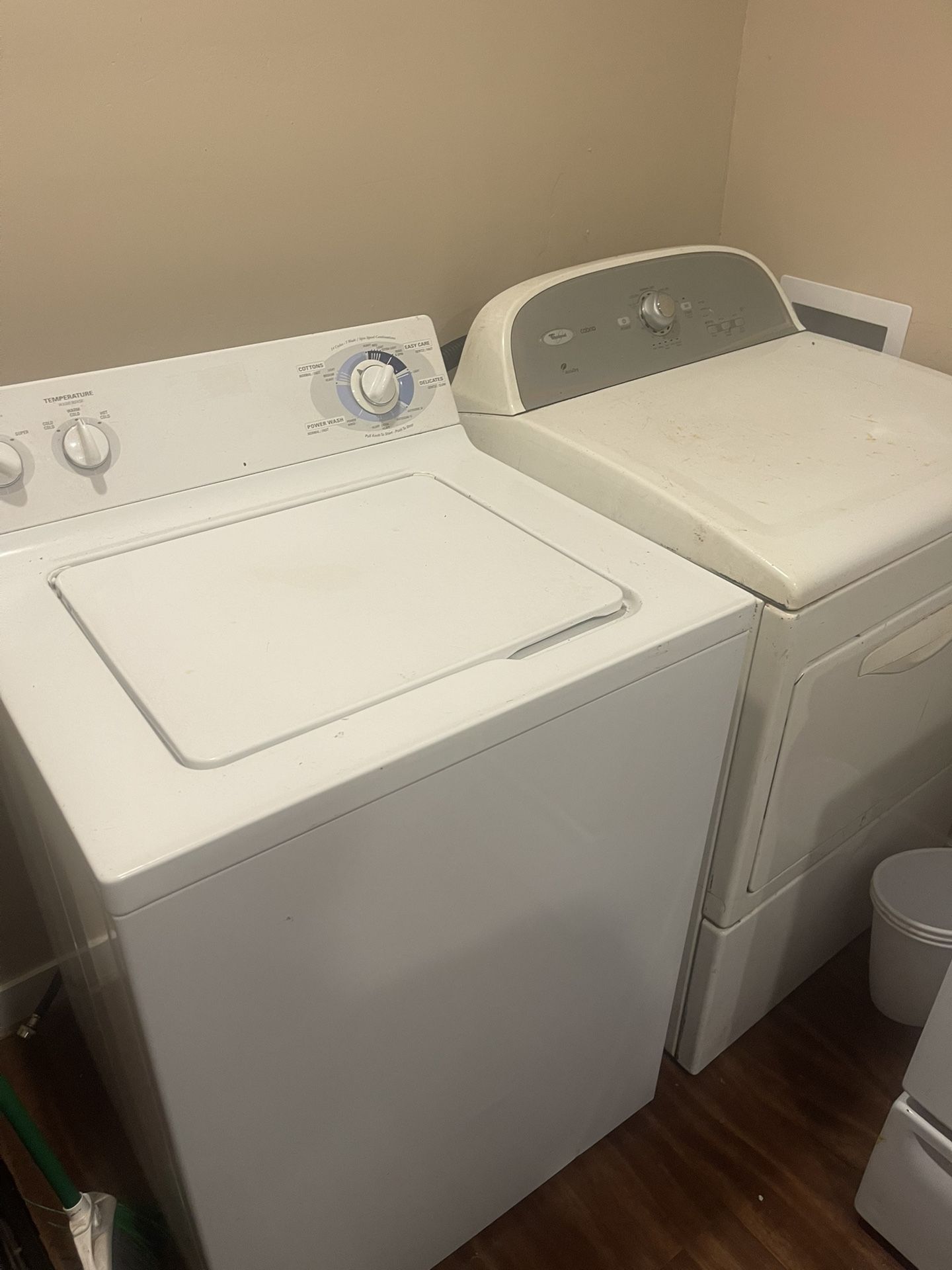 Washer And Dryer