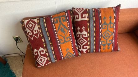 Turkish Kilim Throw Pillows