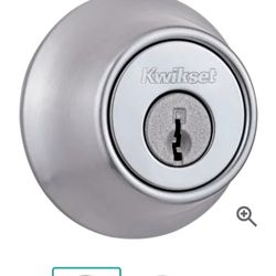 QTY 35 KWIKSET SINGLE CYLINDER DEADBOLT SATIN CHROME