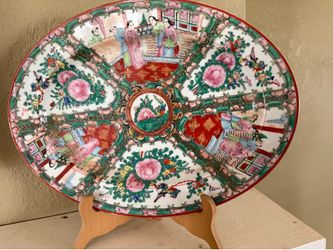 Rose Medallion Plate