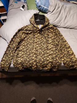 3XL Russell Athletic Military pattern hoodie